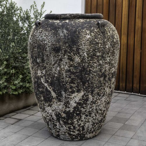 Andros Jar (terra Cotta In Aegean Finish) contemporary, terracotta, terra cotta, garden, planter