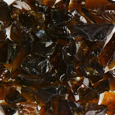 Amber Fire Glass