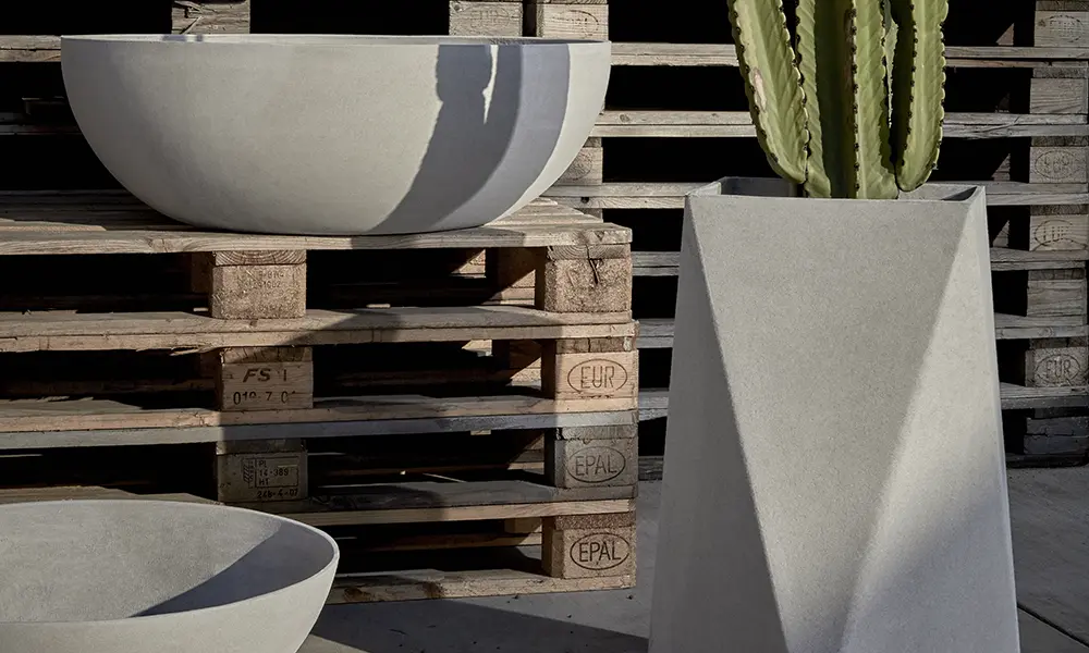 Cement Planters Material cement planters