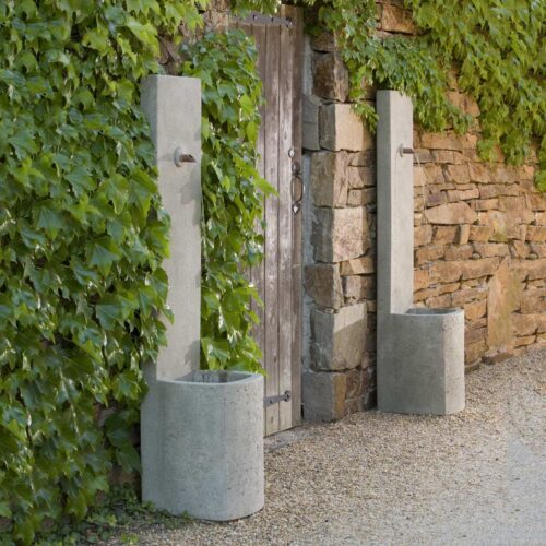 Echo Fountain (ft 119) Material: Cast Stone Finish: Verde echo fountain garden decor fountains wall fountains