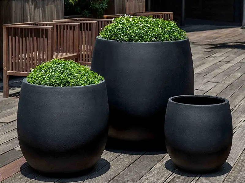 Fiberglass Planters planters