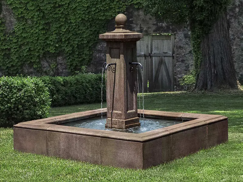 Front Yard Fountain Styles fountains