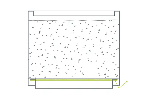 Toe Kick Led Lighting Planter Design Options metal planter options