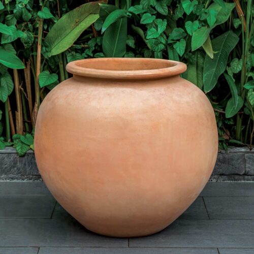 De Vesian Jar (terracotta In Natural Finish) contemporary, terracotta, terra cotta, garden, planter