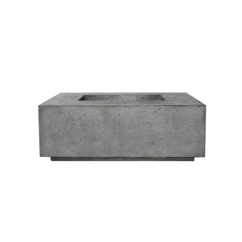 Portos 58 Fire Table W/ Enclosed Propane Unit (gfrc In Pewter)