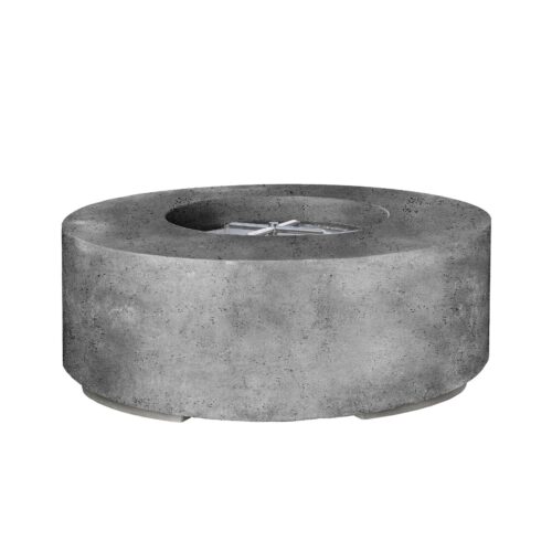 Rotondo Fire Pit (glass Fiber Reinforced Cement In Pewter)