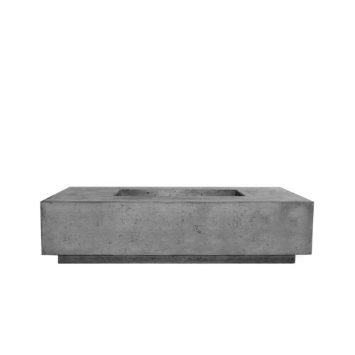 Tavola Iv Fire Table (gfrc In Pewter)